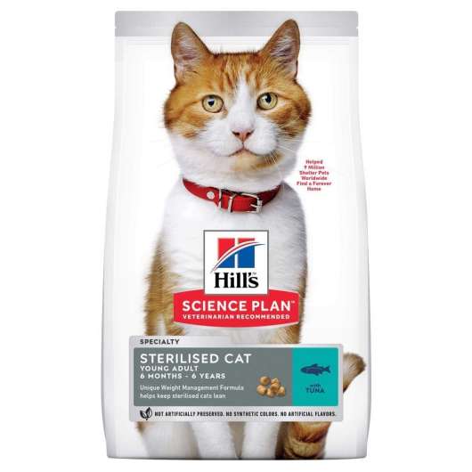 Hill's Science Plan Cat Young Adult Sterilised Tuna