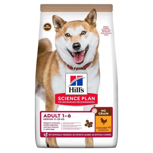Hill's Science Plan Dog Adult No Grain med Kyckling