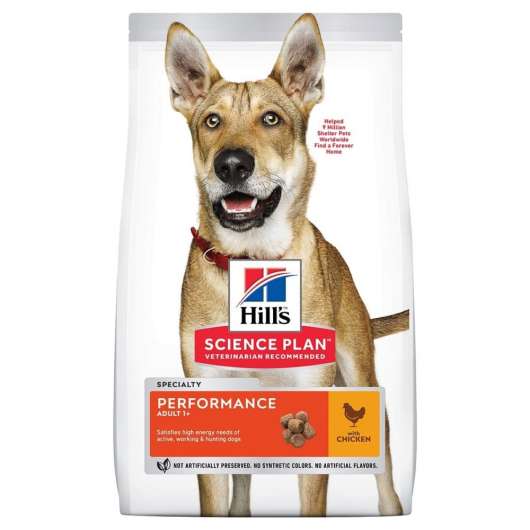 Hill's Science Plan Dog Adult Performance Chicken 14 kg