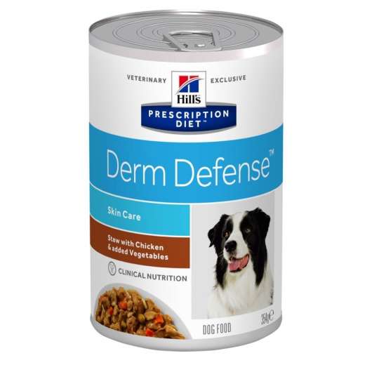 Hill’s Prescription Diet Canine Derm Defense Skin Care Stew Chicken & Vegetables 354 g