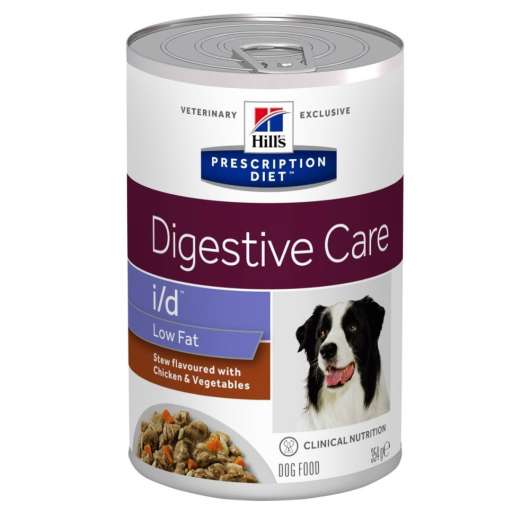 Hill’s Prescription Diet Canine i/d™ Digestive Care Low Fat Stew Chicken & Vegetables 354 g