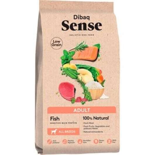 Hundfoder Dibaq Sense Low Grain Dog Adult All Breeds Salmon, 2 kg