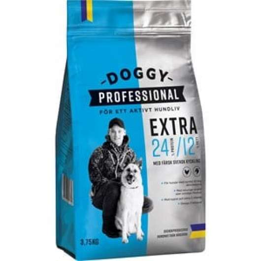 Hundfoder Doggy Professional Extra, 3,75 kg