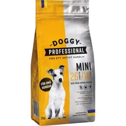 Hundfoder Doggy Professional Mini, 2 kg
