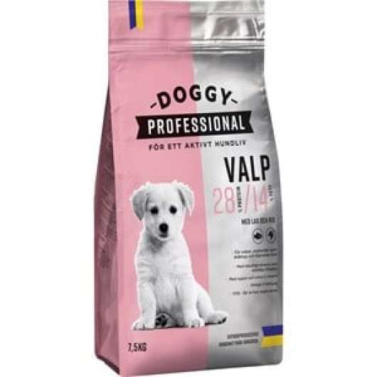 Hundfoder Doggy Professional Valp, 7,5 kg