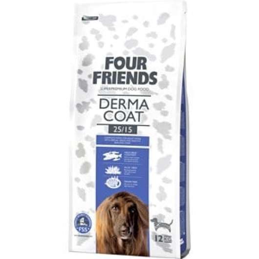 Hundfoder Four Friends Derma Coat, 12 kg