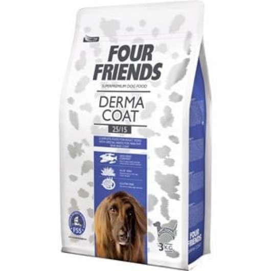 Hundfoder Four Friends Derma Coat, 3 kg