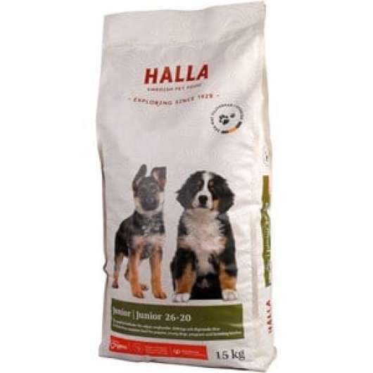 Hundfoder Halla Junior, 15 kg