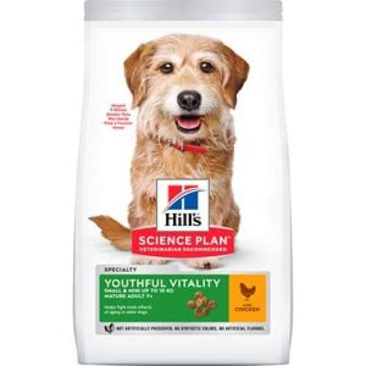 Hundfoder Hills Science Plan Adult 7+ Youthful Vitality Small and Mini 1,5 kg