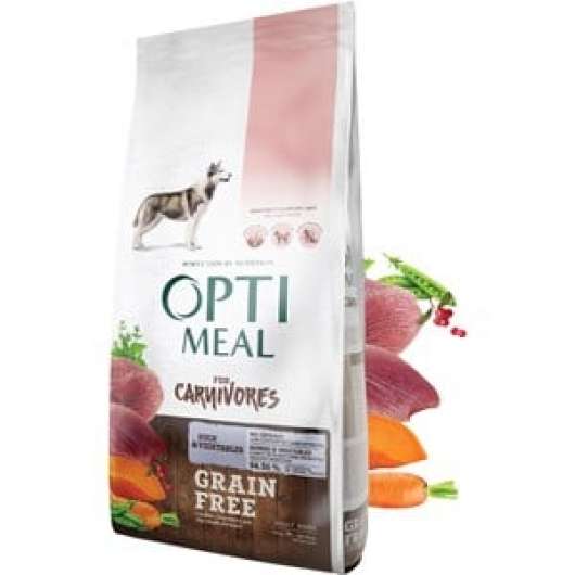 Hundfoder Optimeal All Age & All Breeds Grain Free Duck & Veggies 20kg
