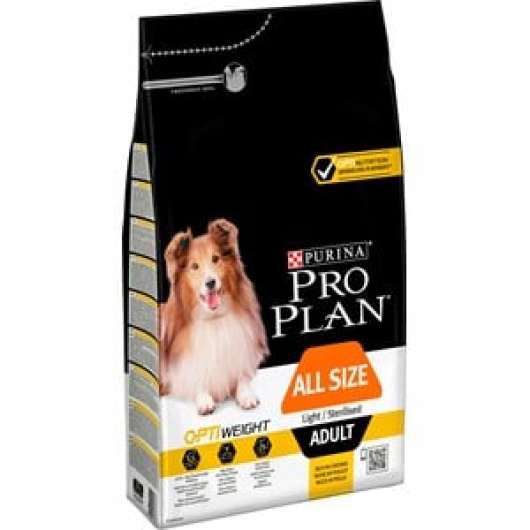 Hundfoder Pro Plan Adult Light Sterilised, 3 kg