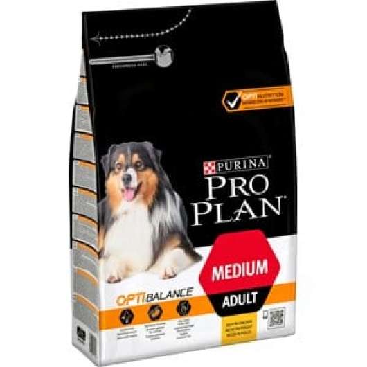 Hundfoder Pro Plan Medium Adult, 3 kg