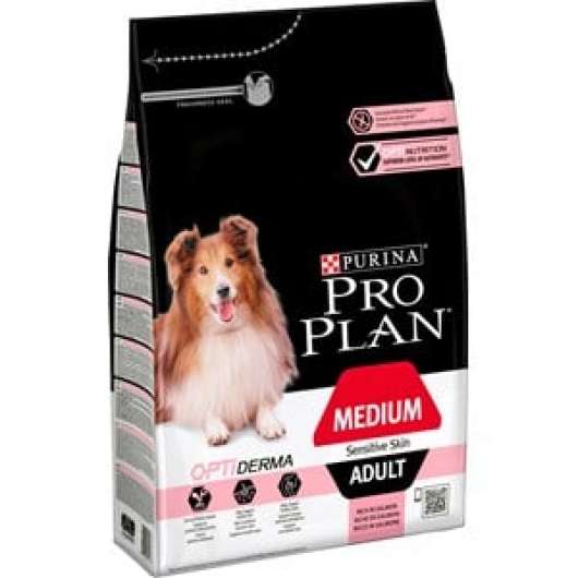 Hundfoder Pro Plan Medium Adult Sensitive Skin, 3 kg