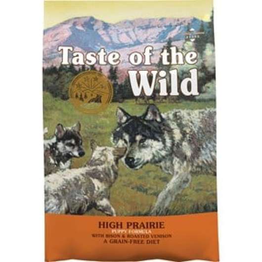 Hundfoder Taste Of The Wild High Prairie Puppy Bison 12,2 kg