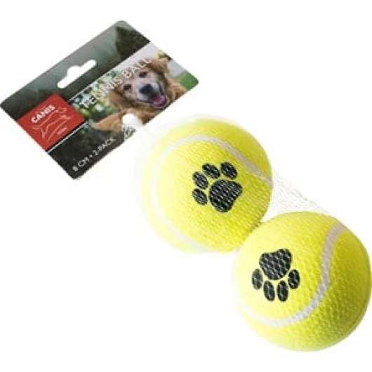 Hundleksak Tennisboll, 2-pack