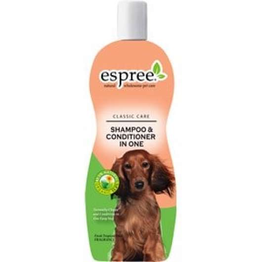 Hundschampo och Balsam Espree 2 in 1, 355 ml