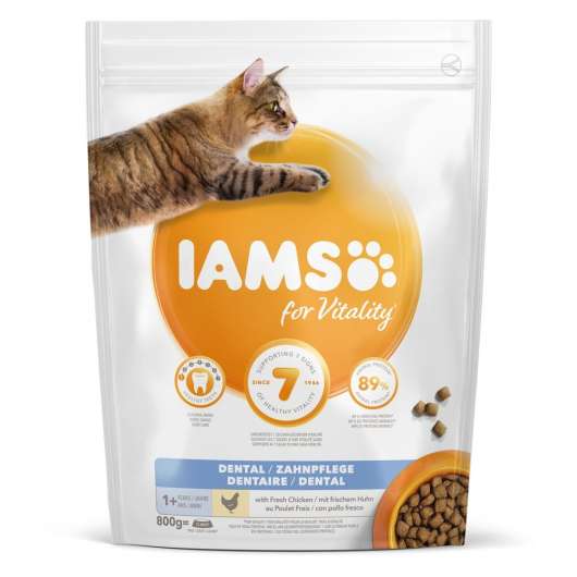 Iams for Vitality Cat Adult Dental (10 kg)