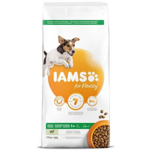 Iams for Vitality Dog Adult Small & Medium Breed Lamb