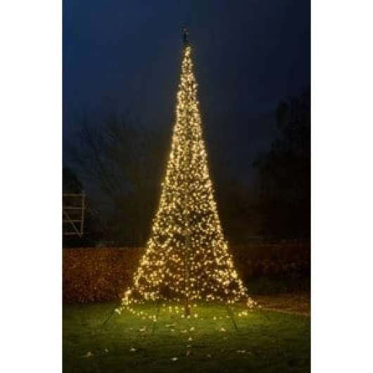 Julbelysning Fairybell Flaggstångsbelysning 7 meter, 1500 LED