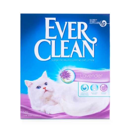 Kampanj! Ever Clean Kattsand 2-pack - 2 x 10 L Lavender