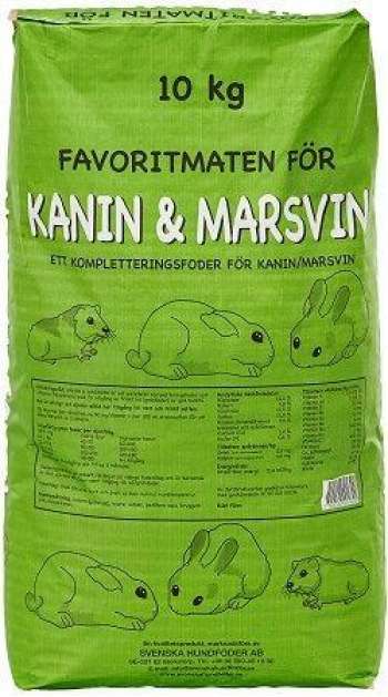 Kanin & Marsvinsfoder - 10 kg