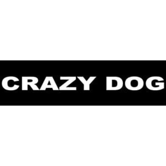 Kardborremärke K9 Crazy Dog S