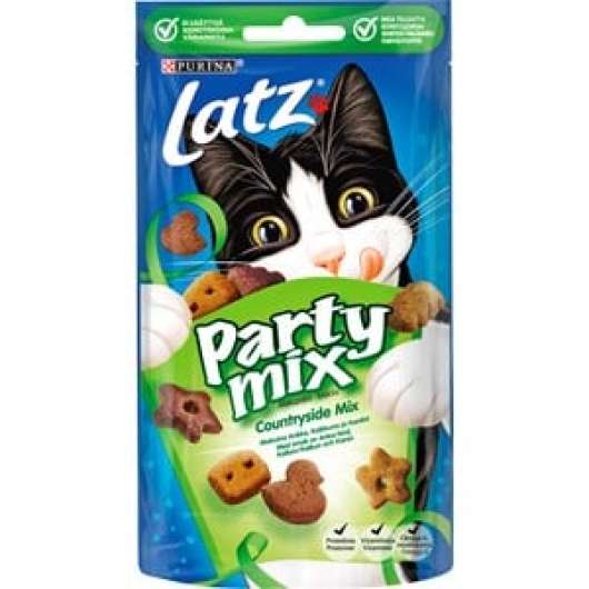 Kattgodis Latz PartyMix Country Mix, 60 g