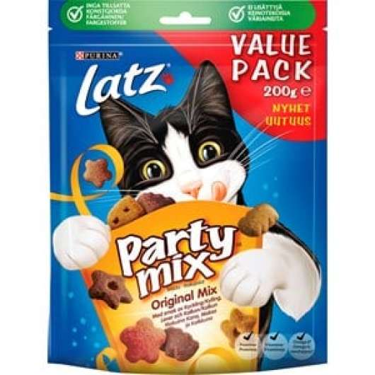 Kattgodis Purina Latz PartyMix Original Mix, 200 g
