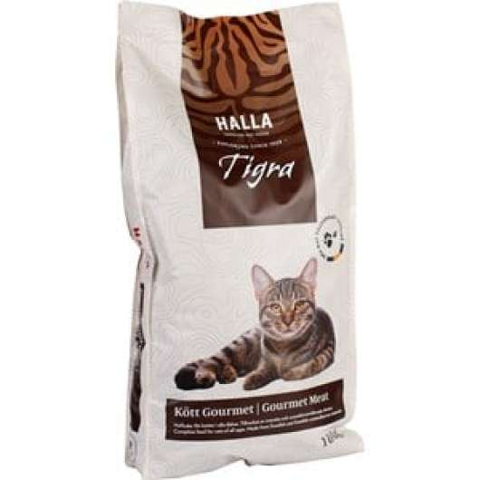 Kattmat Halla Tigra Kött Gourmet 10kg