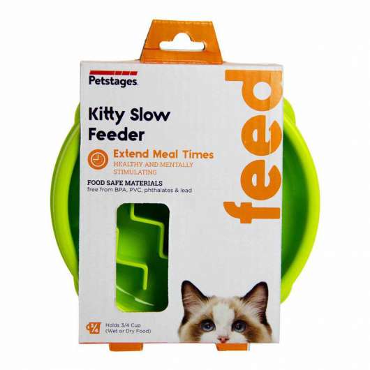 Kitty Slow Feeder till Katt - 14 cm