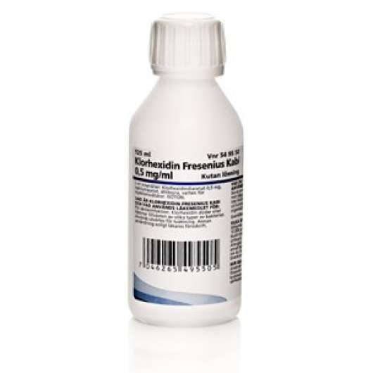 Klorhexidin Fresenius Kabi, 0,5 mg/ml, Kutan lösning. - 125 ml