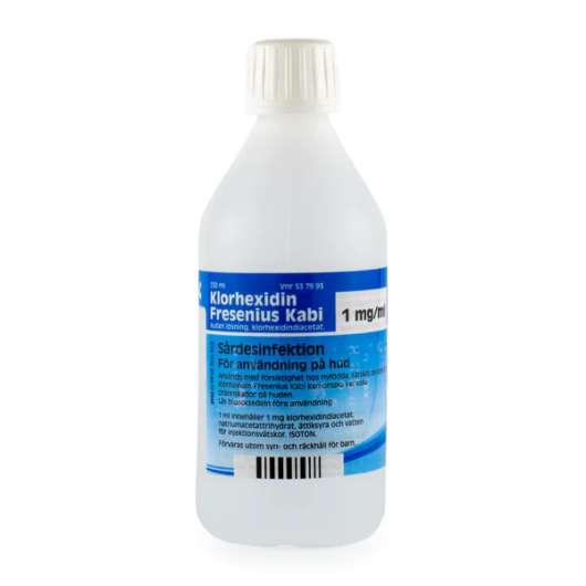Klorhexidin Fresenius Kabi, 1,0 mg/ml, kutan lösning. - 1000 ml