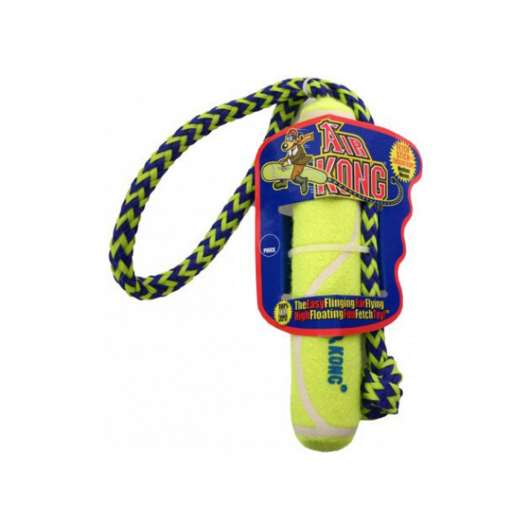 Kong Airdog Squeaker Fetch Stick With Rope