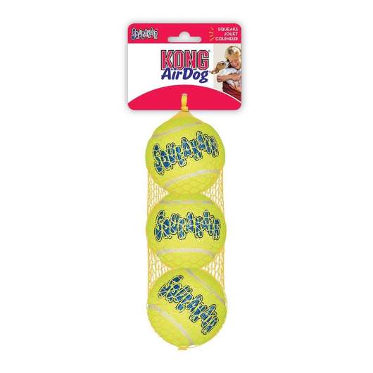 KONG AirDog Squeaker Tennisbollar (M)