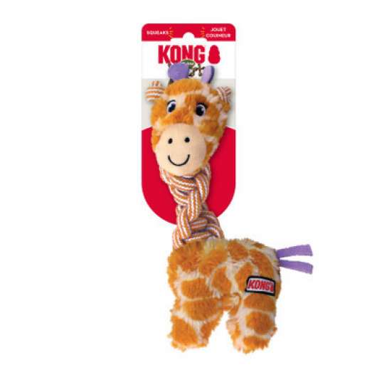 KONG Knots Giraff hundleksak - Small/medium