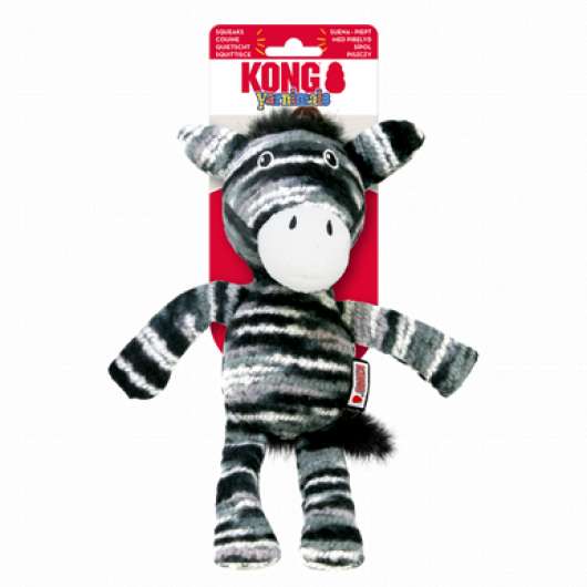 KONG Yarnimals Zebra hundleksak - One size