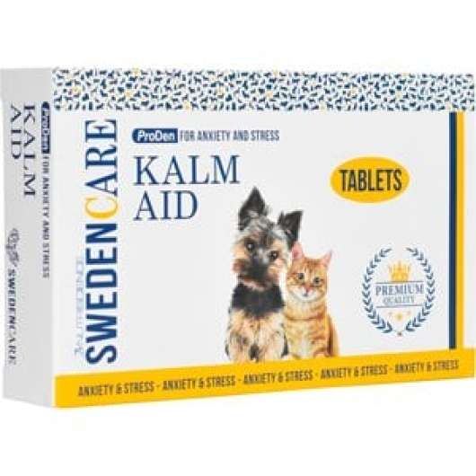 Kosttillskott Hund Swedencare Kalm Aid Tabletter