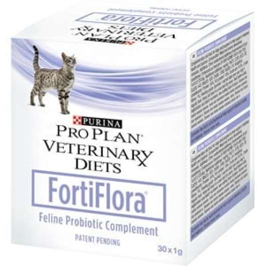 Kosttillskott Purina Pro Plan FortiFlora Katt, 30x1 g