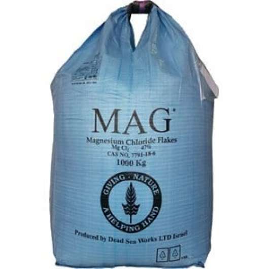 Magnesiumklorid, 1000 kg säck Direktleverans