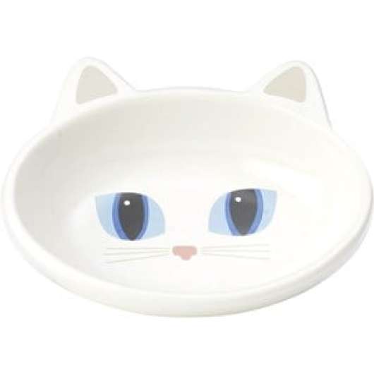 Matskål Pet Ragous Keramik Frisky Kitty Oval, Svart