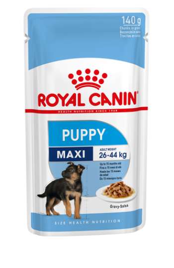 Maxi Puppy Våtfoder för hundvalp - 10 x 140 g