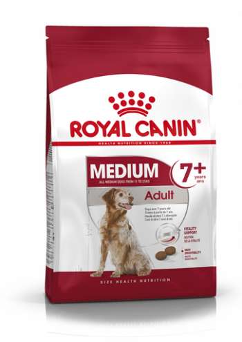 Medium 7+ Adult Torrfoder för hund - 4 kg