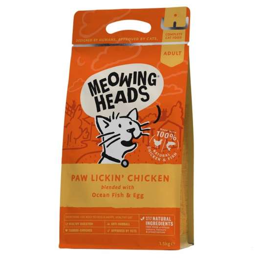 Meowing Heads Paw Lickin Chicken (450 g)