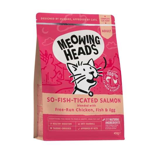 Meowing Heads  So-fish-ticated Salmon (450 g)