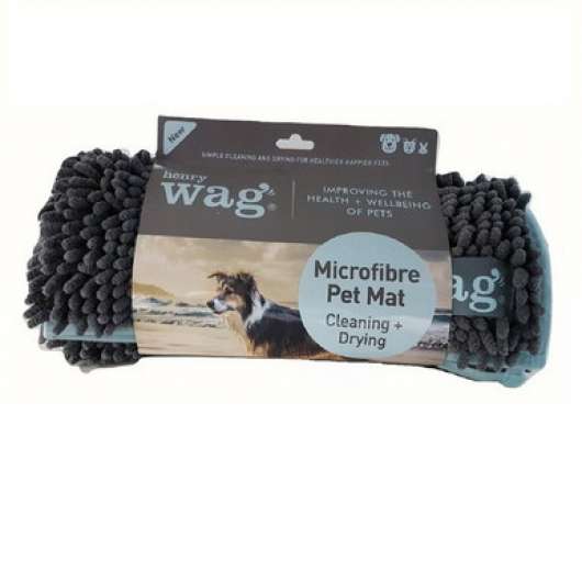 Microfibre Noodle matta för hund handduk