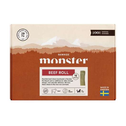 Monster Beef Roll Medium Box 11 st