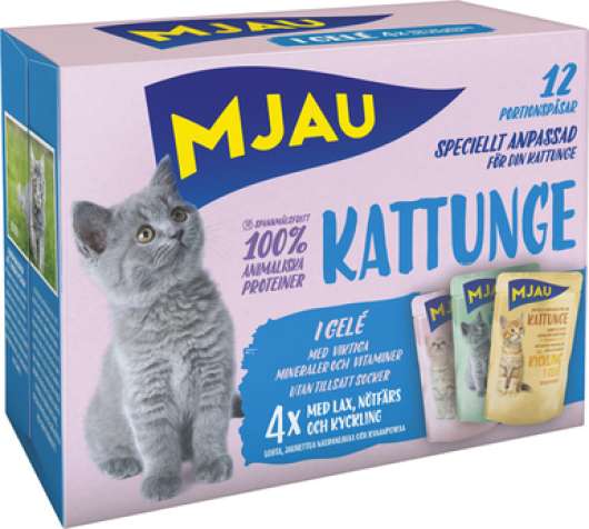 Multibox Kattunge - 12 x 85 g