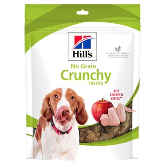 No Grain Crunchy hundgodbitar med kyckling och äpple - 227 g