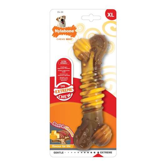 Nylabone Extreme Texture Beef & Cheese (XL)