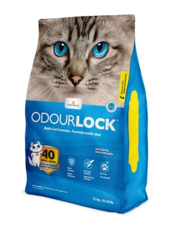 Odour Lock Oparfymerad kattsand - 12 kg